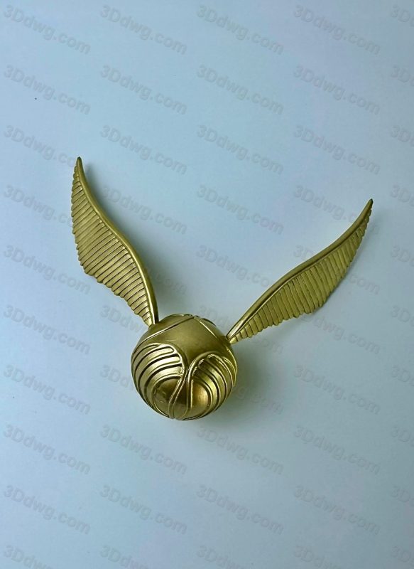 3DWicked 哈利波特 金色飞贼-P站图纸收藏馆