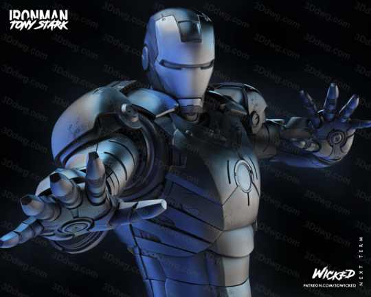 图片[4]-3DWicked 漫威 复联 钢铁侠-P站图纸收藏馆