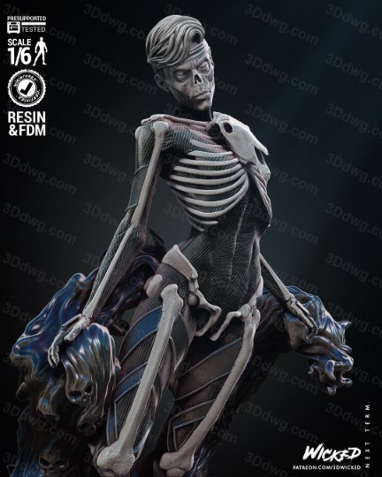 图片[2]-3DWicked 漫威 天启四骑士 饥荒-P站图纸收藏馆