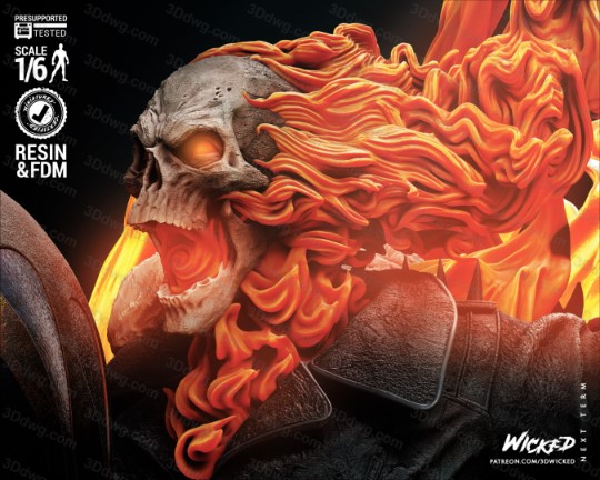 图片[3]-3DWicked 漫威 恶灵骑士-P站图纸收藏馆