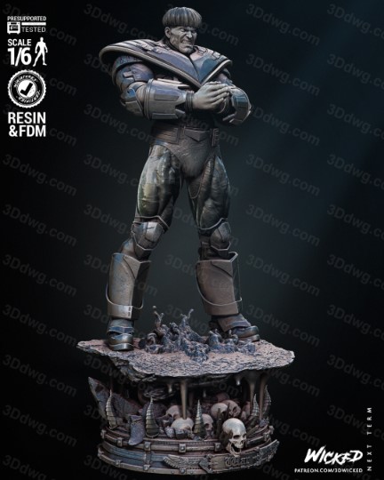 3DWicked 漫威 天启骑士 亚伯拉罕·基罗斯-P站图纸收藏馆