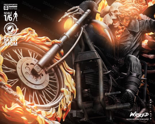 图片[5]-3DWicked 漫威 恶灵骑士-P站图纸收藏馆