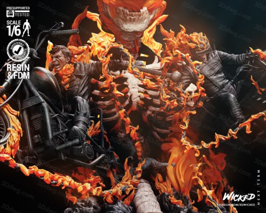 图片[7]-3DWicked 漫威 恶灵骑士-P站图纸收藏馆