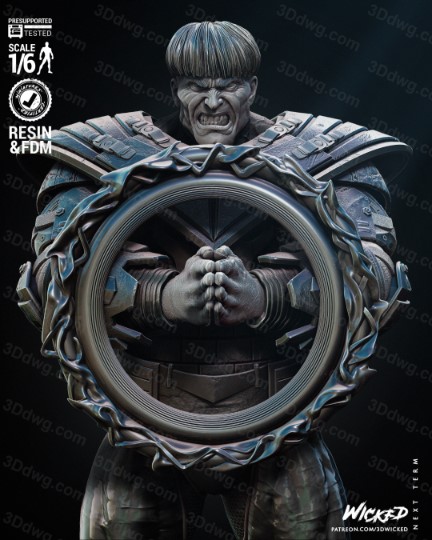 图片[2]-3DWicked 漫威 天启骑士 亚伯拉罕·基罗斯-P站图纸收藏馆