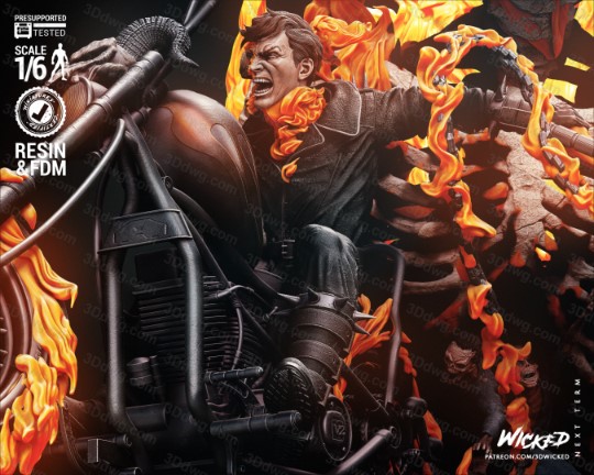 图片[9]-3DWicked 漫威 恶灵骑士-P站图纸收藏馆