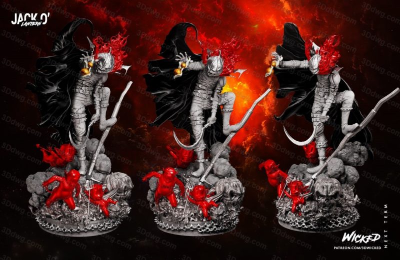 3DWicked DC漫画 杰克南瓜-P站图纸收藏馆