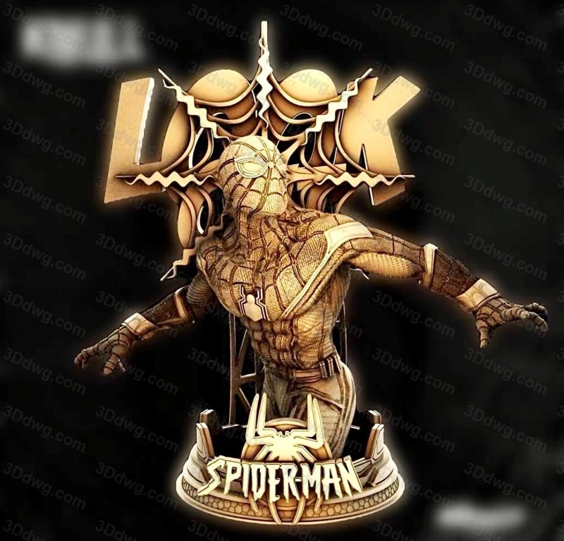 3DWicked 漫威 蜘蛛侠-P站图纸收藏馆