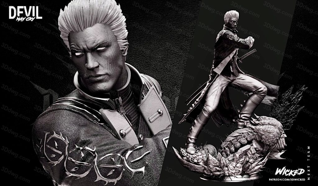 图片[3]-3DWicked 鬼泣 维吉尔-P站图纸收藏馆