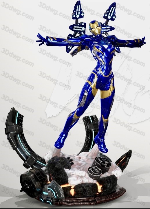 3DWicked 漫威 复联 救援-P站图纸收藏馆