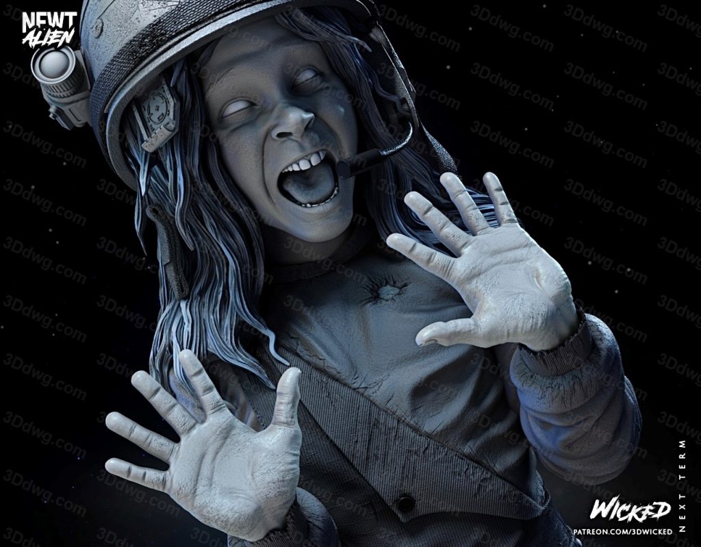 图片[4]-3DWicked 异形 Rebecca Newt Jorden-P站图纸收藏馆