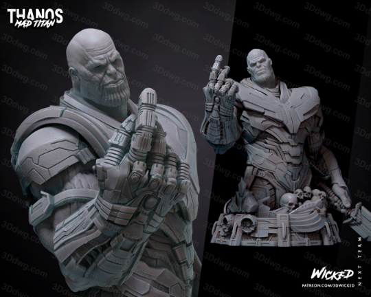 图片[5]-3DWicked 漫威 复联 灭霸-P站图纸收藏馆