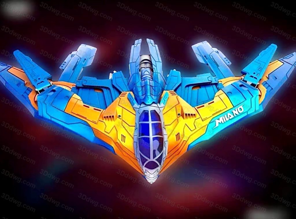 3DWicked 漫威 银河护卫队 米兰诺号-P站图纸收藏馆