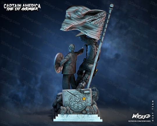 图片[7]-3DWicked 漫威 美国队长 史蒂夫·罗杰斯-P站图纸收藏馆