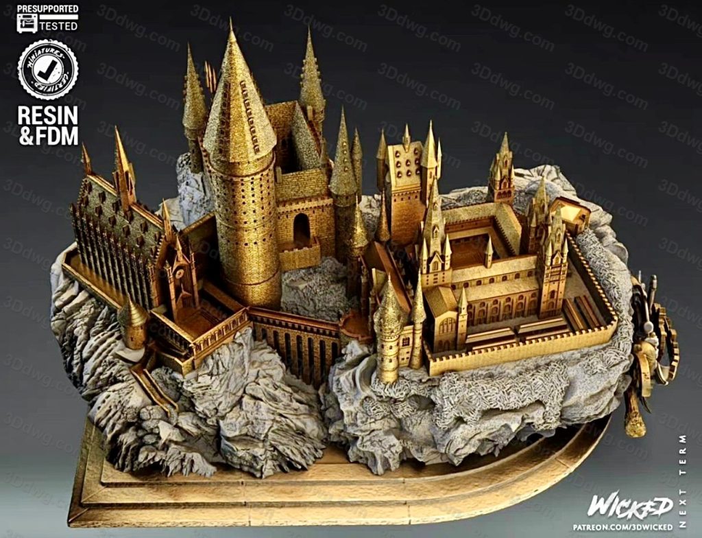 图片[2]-3DWicked 哈利波特 霍格沃茨魔法学校-P站图纸收藏馆