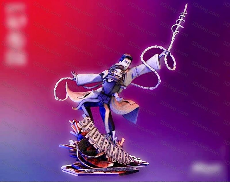 3DWicked 漫威 蜘蛛侠 废柴帅大叔-P站图纸收藏馆