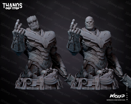 图片[2]-3DWicked 漫威 复联 灭霸-P站图纸收藏馆