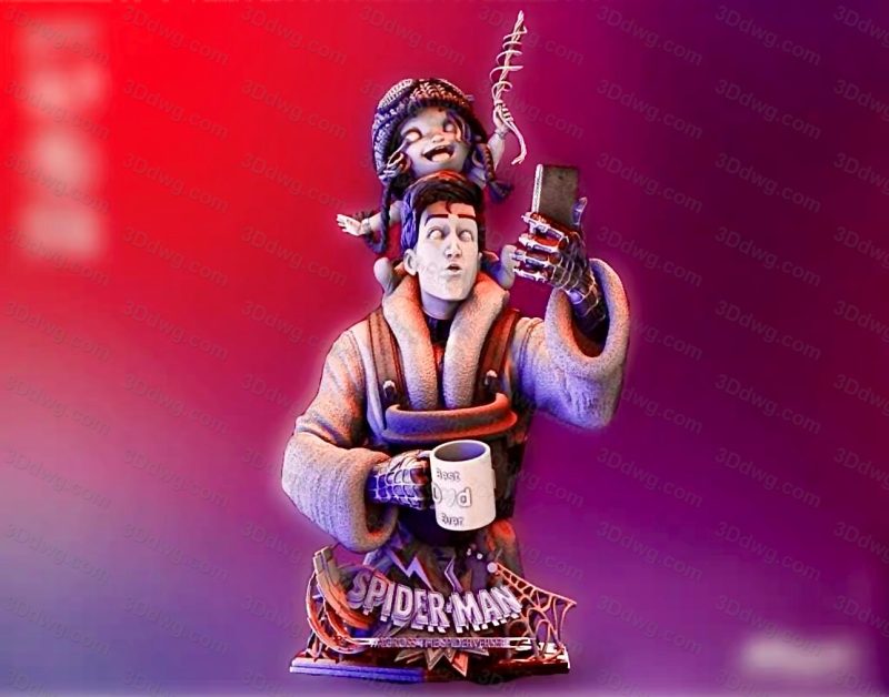 3DWicked 漫威 蜘蛛侠 废柴帅大叔-P站图纸收藏馆