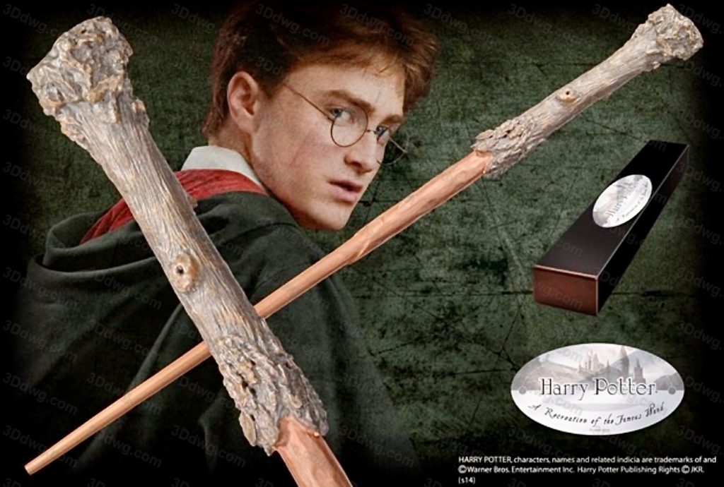 图片[1]-3DWicked 哈利波特 魔杖-P站图纸收藏馆