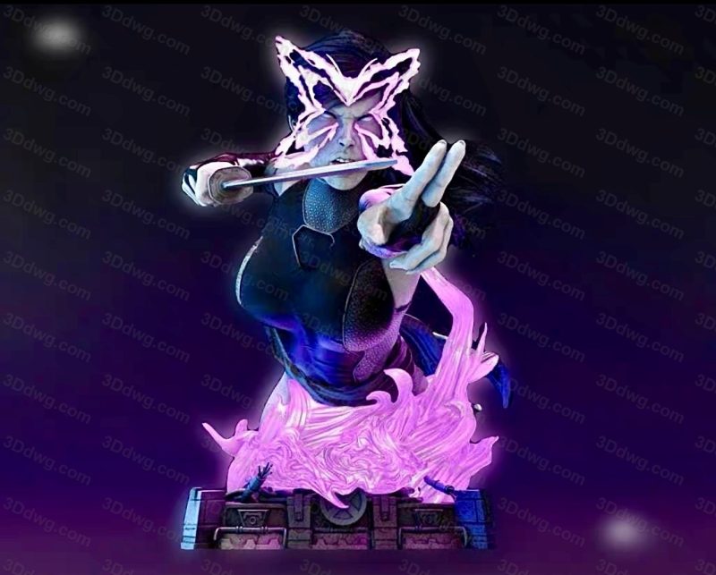 3DWicked 漫威 英国队长 灵蝶-P站图纸收藏馆