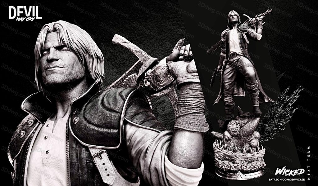 图片[2]-3DWicked 鬼泣 维吉尔-P站图纸收藏馆