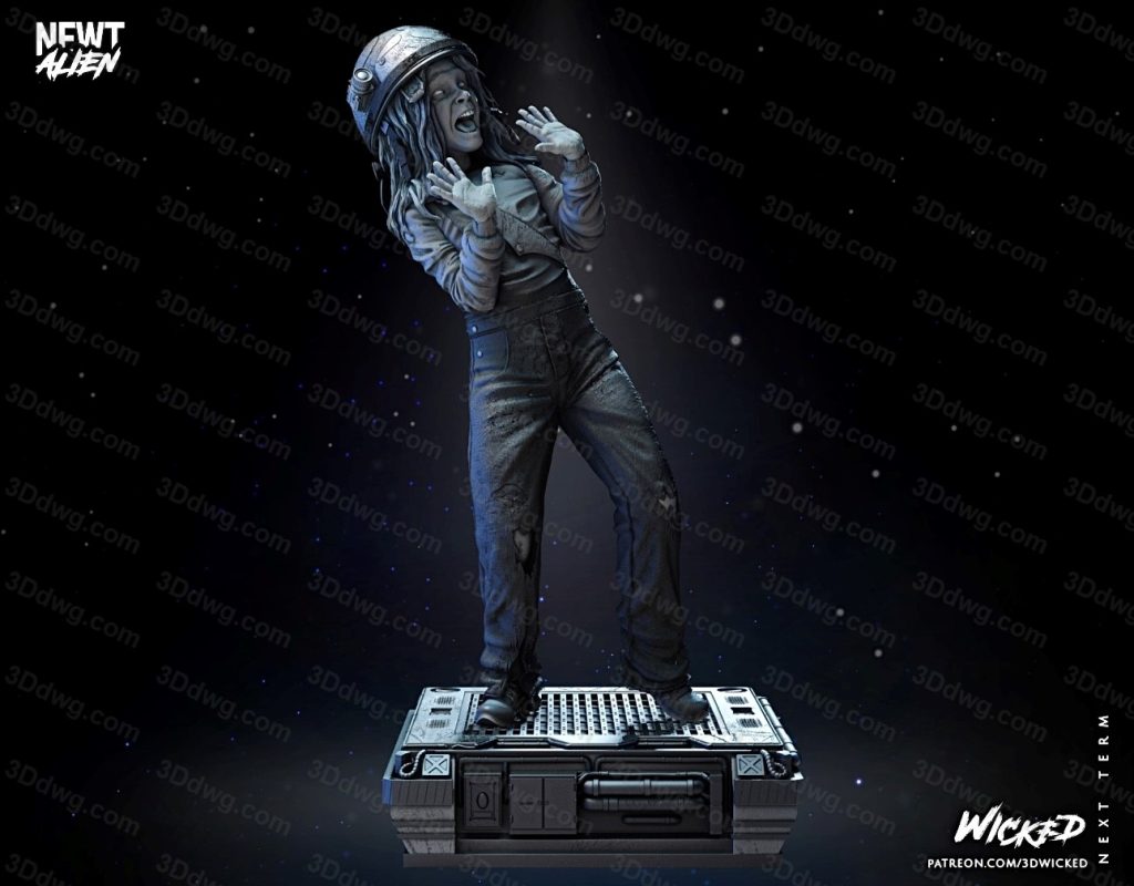 3DWicked 异形 Rebecca Newt Jorden-P站图纸收藏馆
