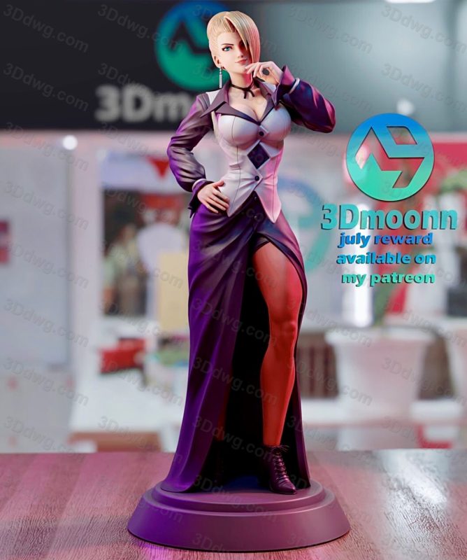 3Dmoonn KOF 拳皇 麦卓/米卓-P站图纸收藏馆