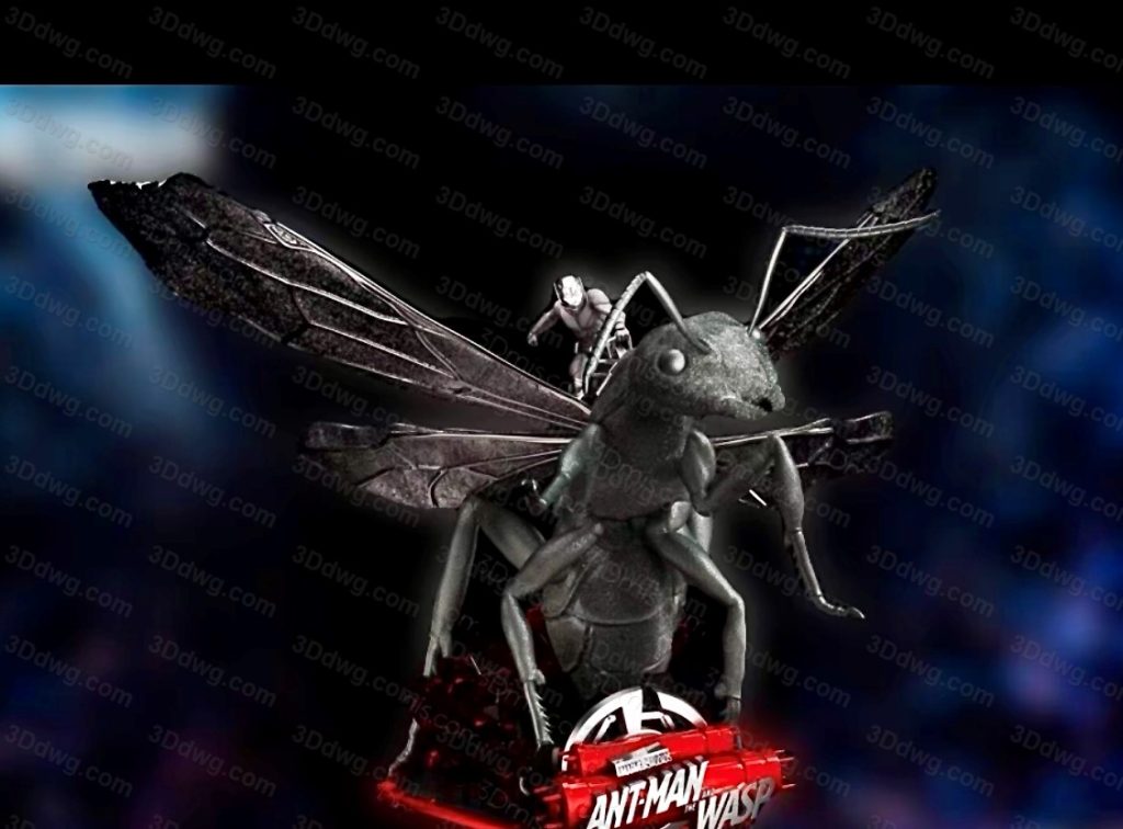 3DWicked 漫威 蚁人-P站图纸收藏馆