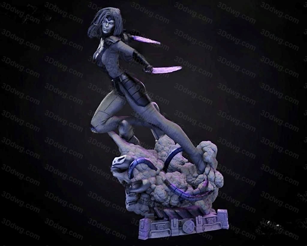 3DWicked 漫威 X战警 琴·葛蕾-P站图纸收藏馆