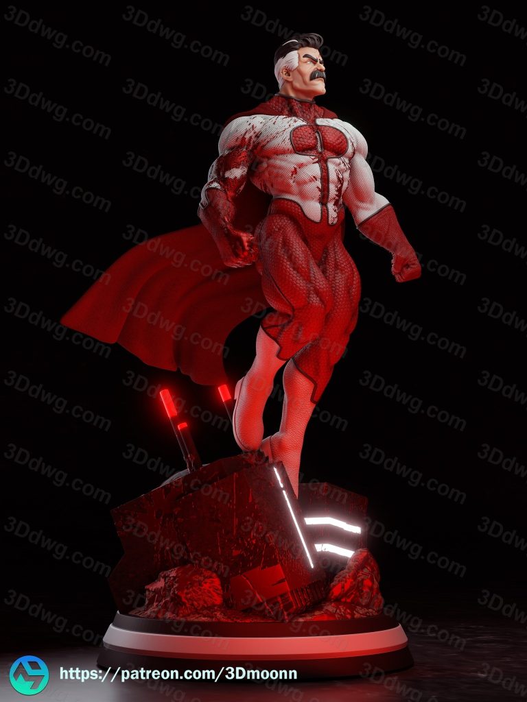 图片[2]-3Dmoonn 无敌少侠 OMNI MAN-P站图纸收藏馆