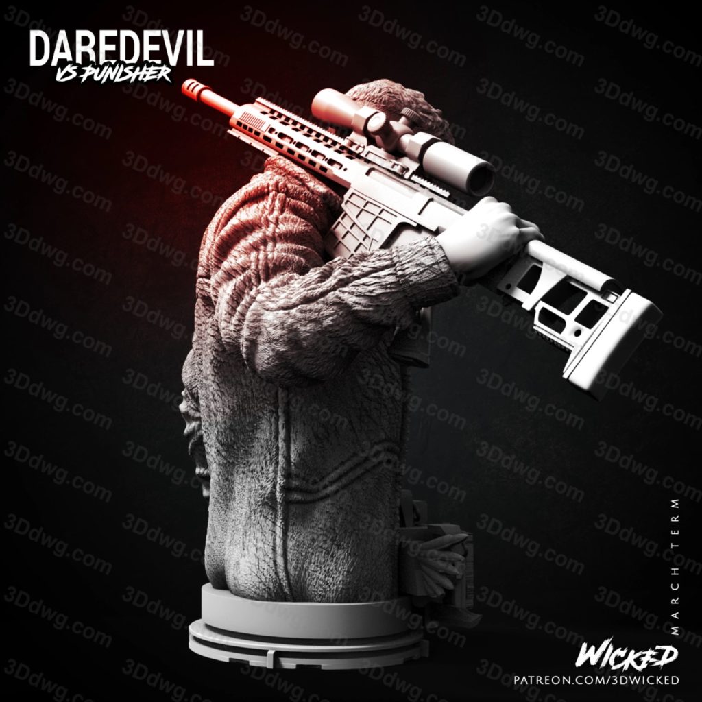 图片[3]-3DWicked 漫威 惩罚者-P站图纸收藏馆