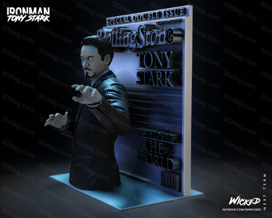 图片[3]-3DWicked 漫威 钢铁侠 托尼·斯塔克-P站图纸收藏馆