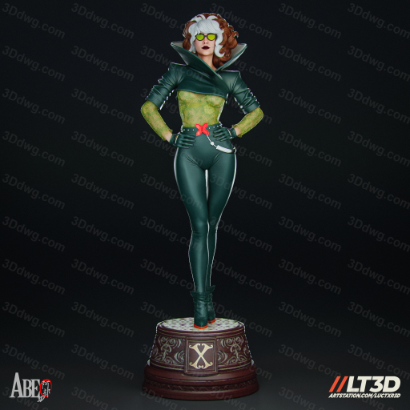 ABE3D 漫威 X战警 罗刹女-P站图纸收藏馆