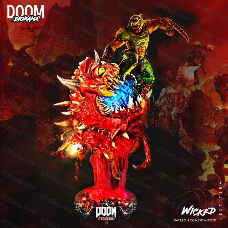 3DWicked 漫威 毁灭战士-P站图纸收藏馆