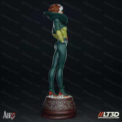 图片[3]-ABE3D 漫威 X战警 罗刹女-P站图纸收藏馆