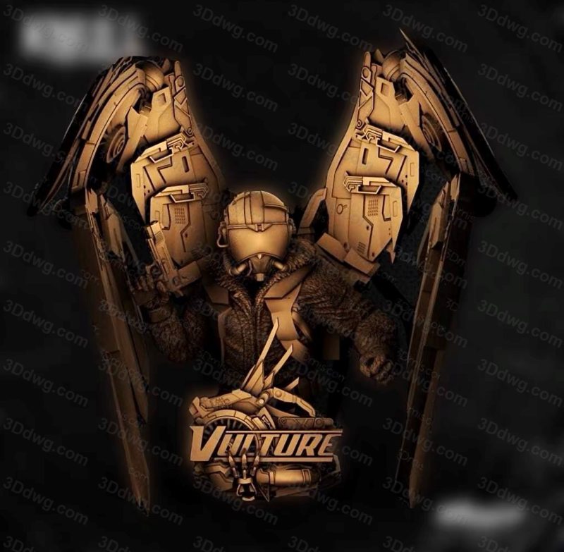 3DWicked 漫威 蜘蛛侠 秃鹫-P站图纸收藏馆