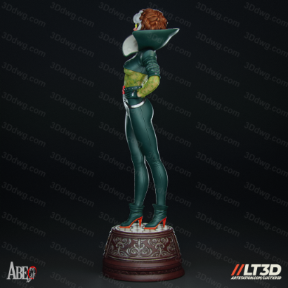 图片[2]-ABE3D 漫威 X战警 罗刹女-P站图纸收藏馆