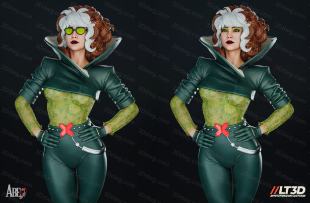 图片[4]-ABE3D 漫威 X战警 罗刹女-P站图纸收藏馆