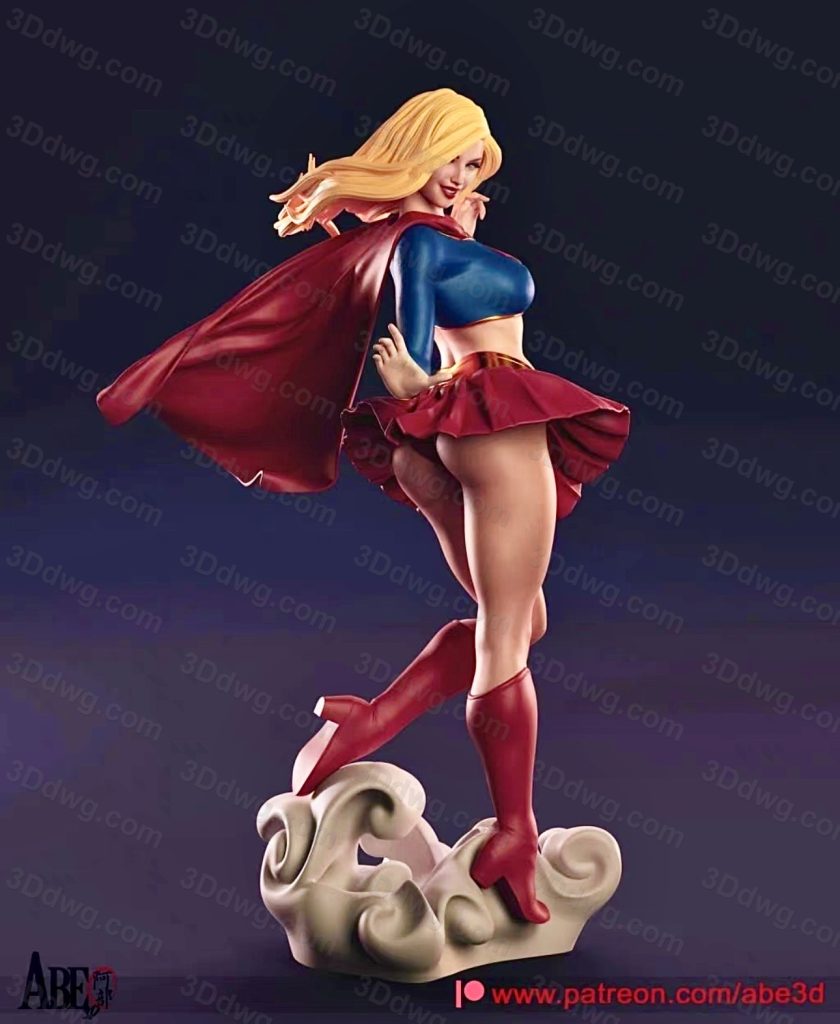 图片[3]-ABE3D DC漫画 女超人-P站图纸收藏馆