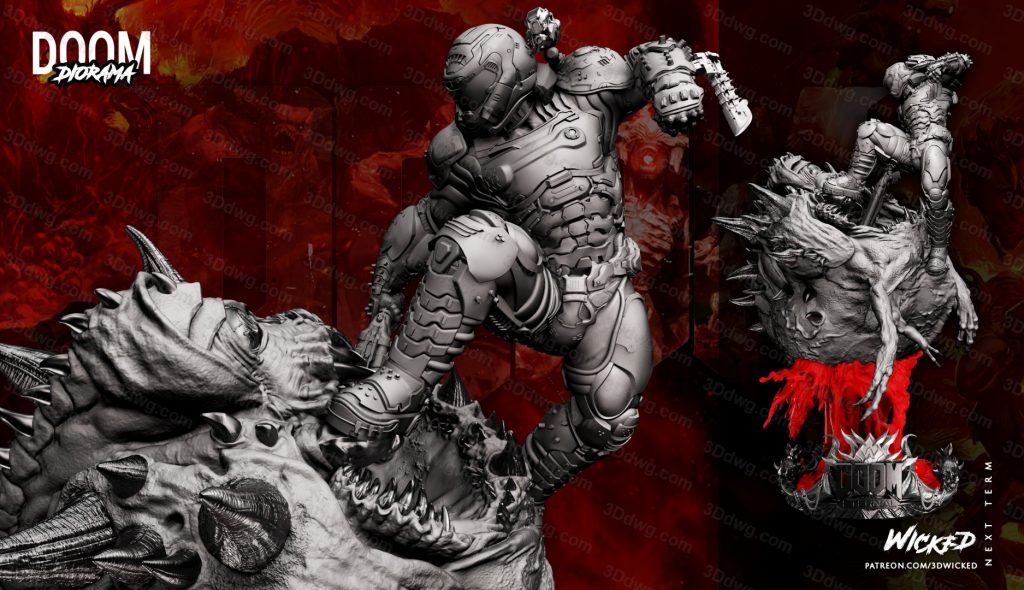 图片[7]-3DWicked 漫威 毁灭战士-P站图纸收藏馆