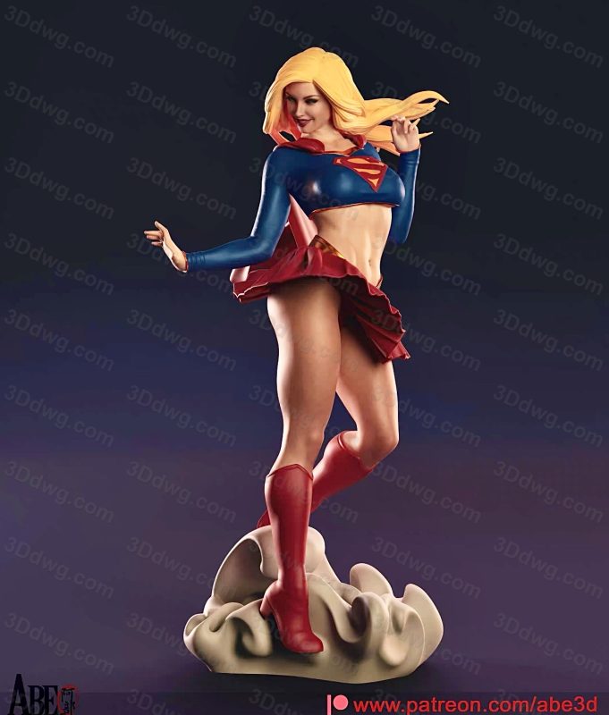 ABE3D DC漫画 女超人-P站图纸收藏馆