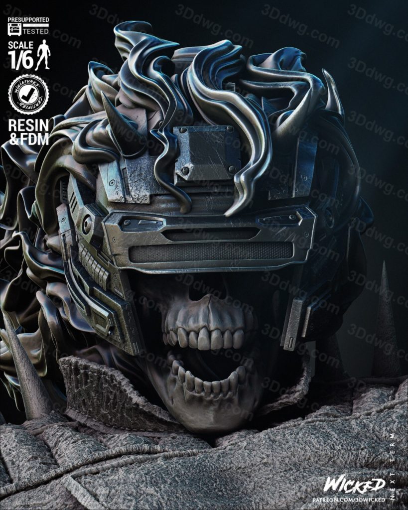 图片[4]-3DWicked 漫威 恶灵骑士 丹尼·凯屈-P站图纸收藏馆