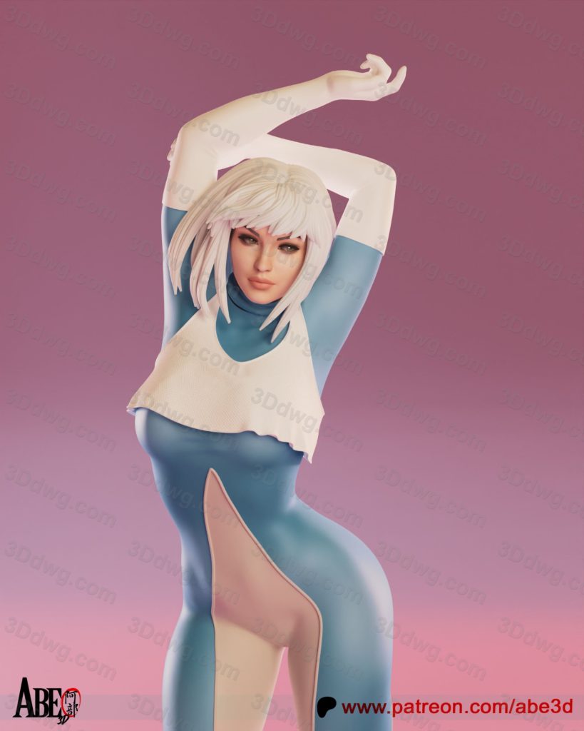 图片[2]-ABE3D 漫威 X战警 冰人-P站图纸收藏馆