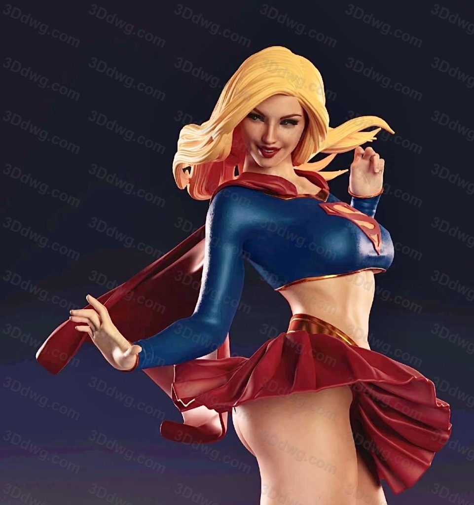 图片[2]-ABE3D DC漫画 女超人-P站图纸收藏馆