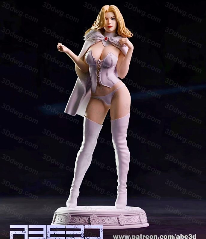 ABE3D 漫威 X战警 白王后-P站图纸收藏馆