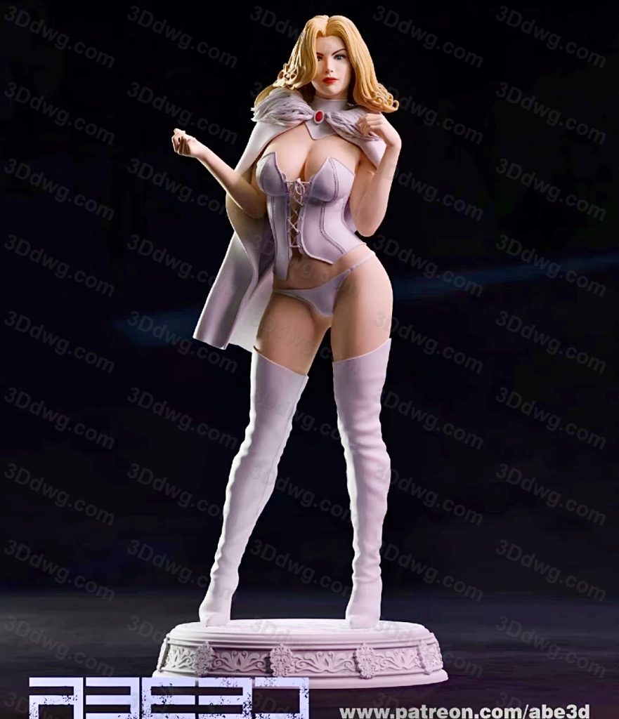 ABE3D 漫威 X战警 白王后-P站图纸收藏馆