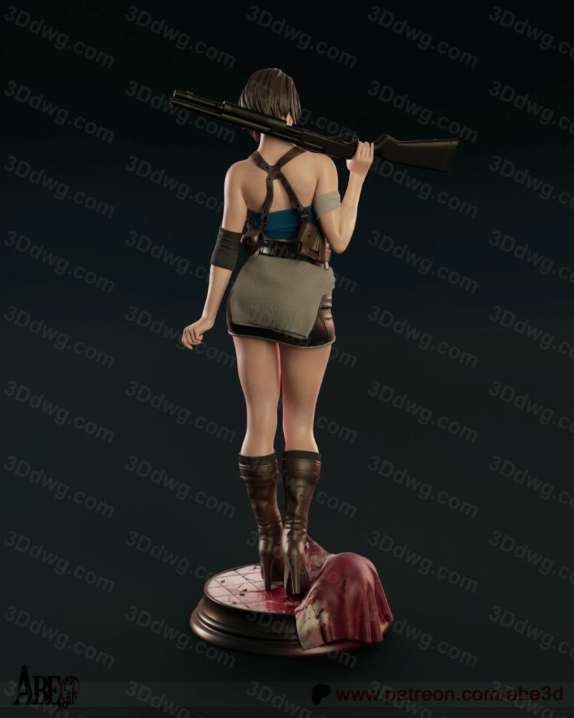 图片[4]-ABE3D 生化危机 吉尔·瓦伦蒂安-P站图纸收藏馆