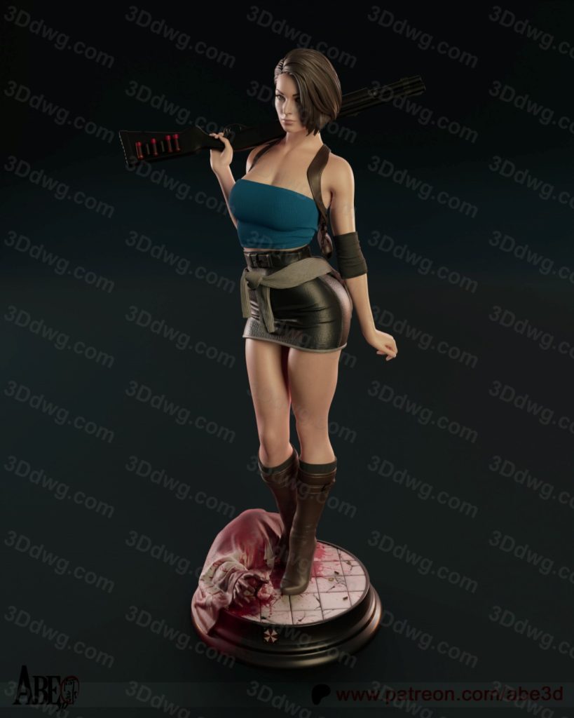 图片[3]-ABE3D 生化危机 吉尔·瓦伦蒂安-P站图纸收藏馆