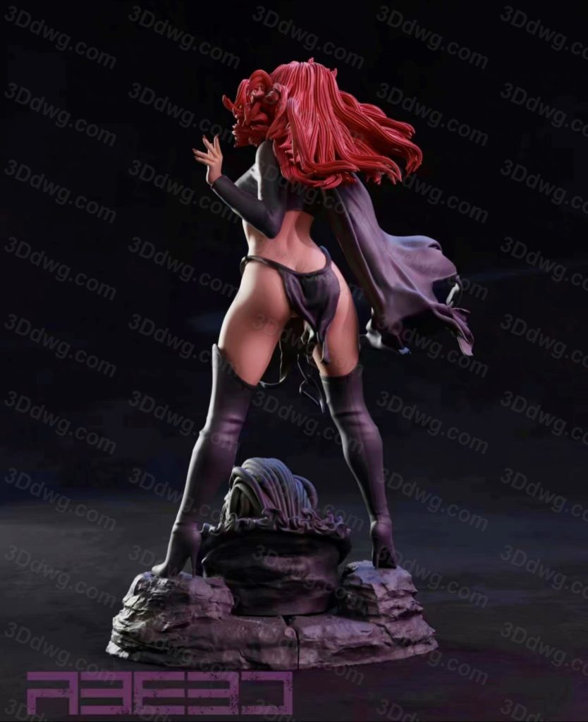 图片[4]-ABE3D 漫威 X战警 红皇后-P站图纸收藏馆