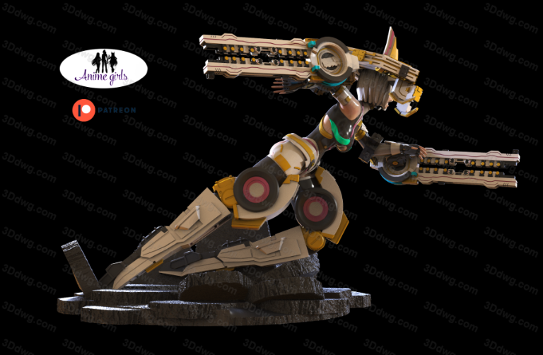 图片[2]-ANIME GIRLS 机甲少女 Megan-P站图纸收藏馆