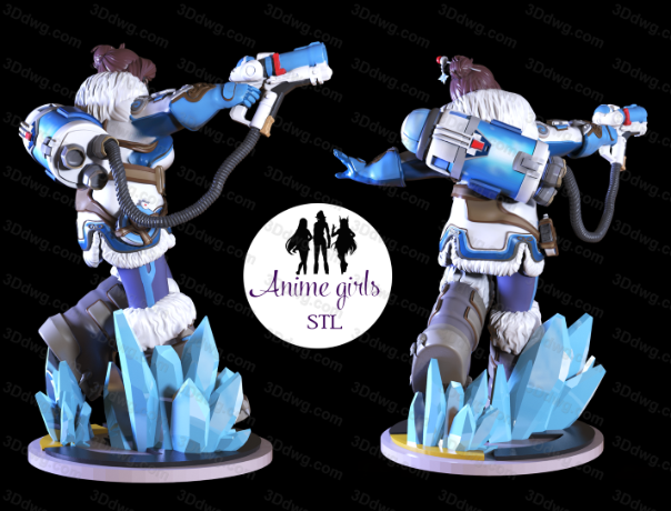 图片[3]-ANIME GIRLS 守望先锋 周美灵-P站图纸收藏馆